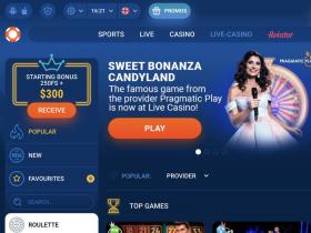 Anmeldung bei Sweet Bonanza Mostbet