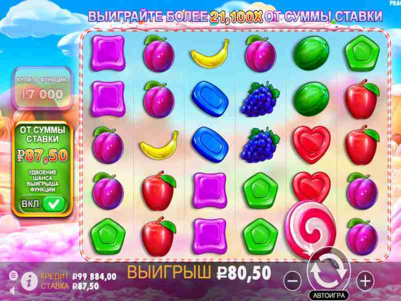 Игровой автомат Sweet Bonanza в онлайн казино